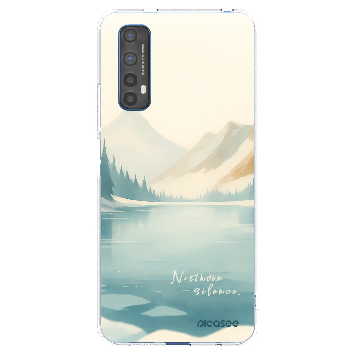 Picasee Realme 7 Hülle - Transparentes Silikon - NOTHERN SILENCE