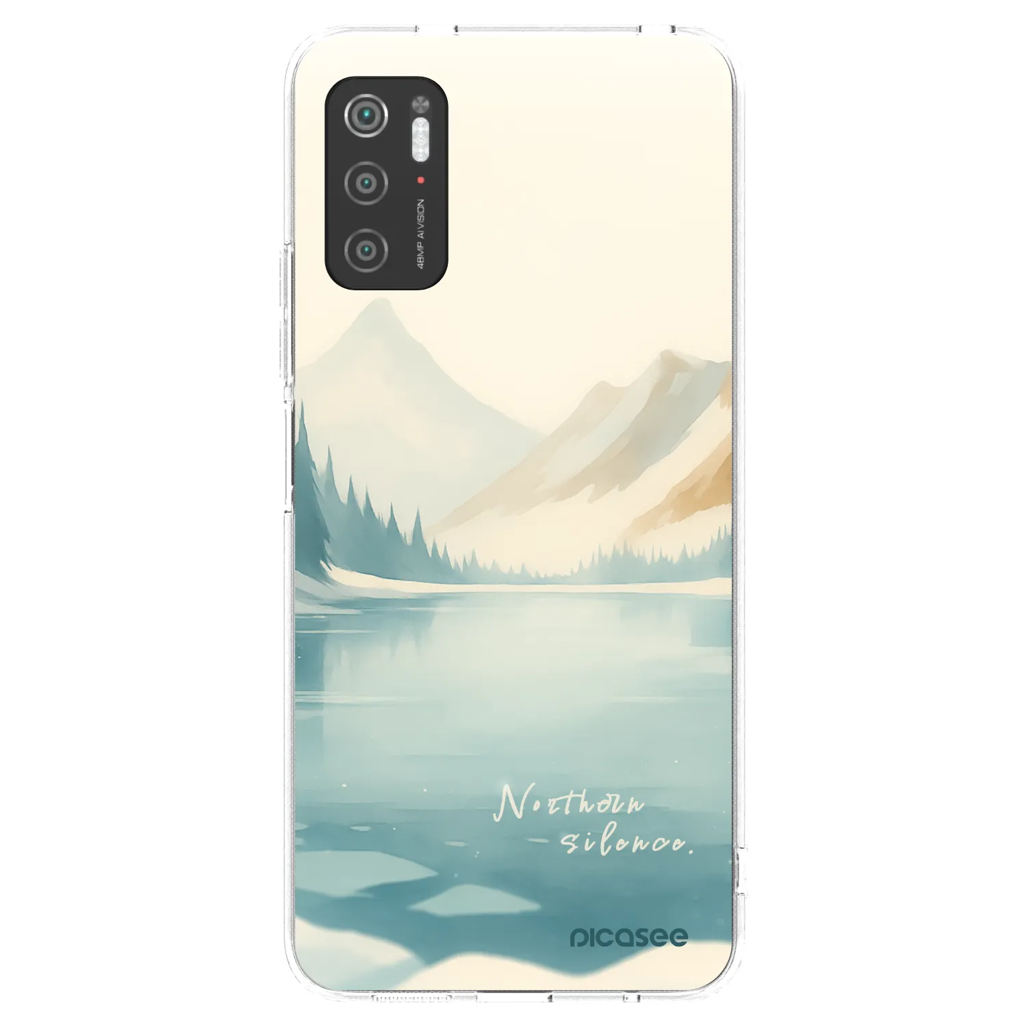 Picasee Xiaomi Poco M3 Pro 5G Hülle - Transparentes Silikon - NOTHERN SILENCE