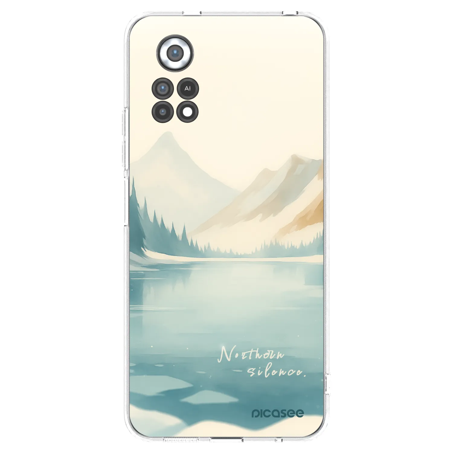 Picasee Xiaomi Poco X4 Pro 5G Hülle - Transparentes Silikon - NOTHERN SILENCE