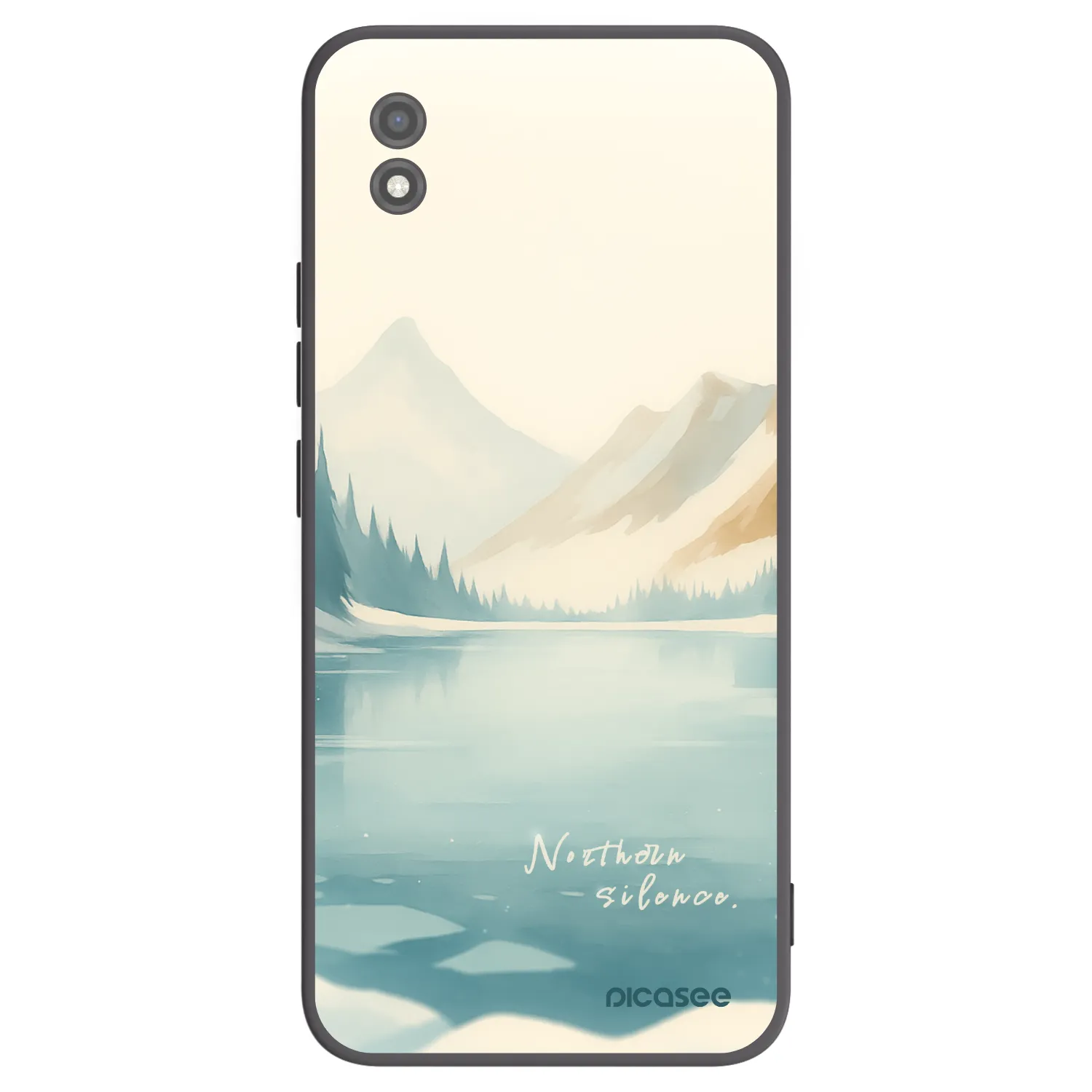 Picasee Realme C11 (2021) Hülle - Schwarzes Silikon - NOTHERN SILENCE