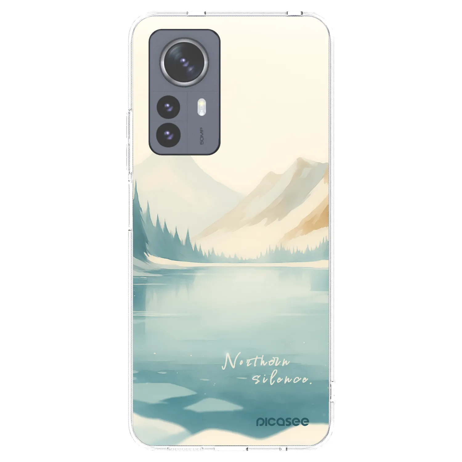 Picasee Xiaomi 12 Pro Hülle - Transparentes Silikon - NOTHERN SILENCE