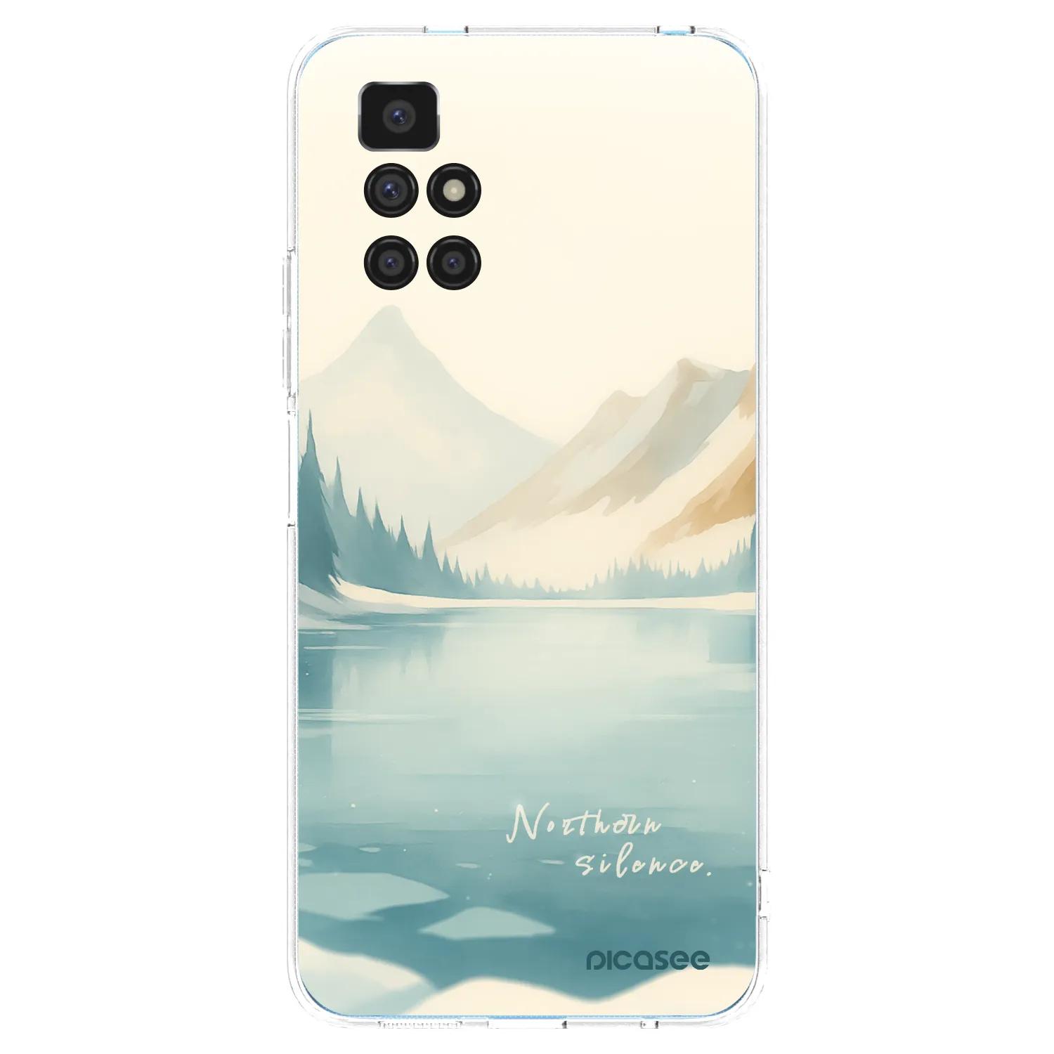 Picasee Xiaomi Redmi 10 (2022) Hülle - Transparentes Silikon - NOTHERN SILENCE