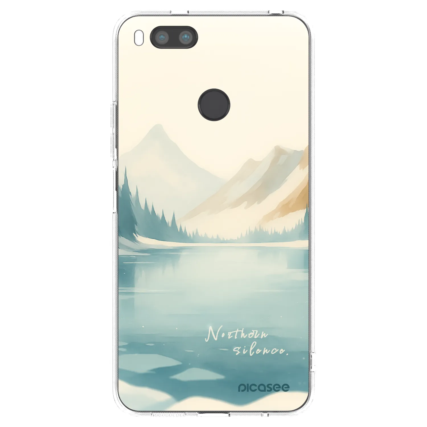 Picasee Xiaomi Redmi A1 Hülle - Transparentes Silikon - NOTHERN SILENCE