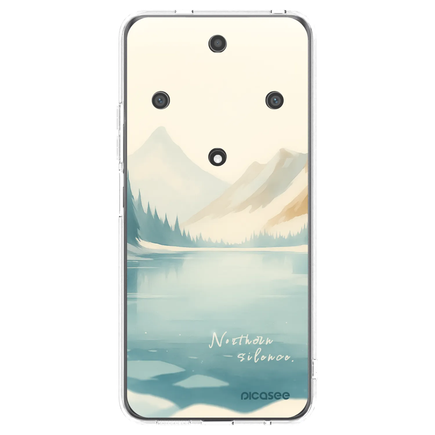 Picasee Honor Magic5 Lite 5G Hülle - Transparentes Silikon - NOTHERN SILENCE