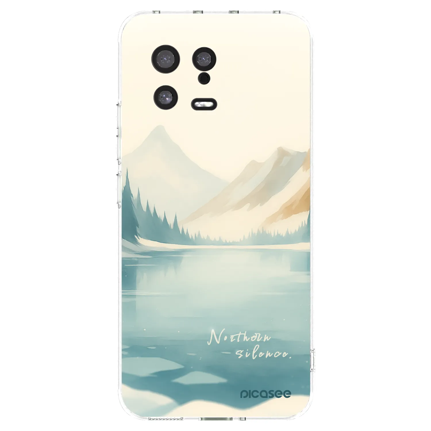 Picasee Xiaomi 13 Hülle - Transparentes Silikon - NOTHERN SILENCE