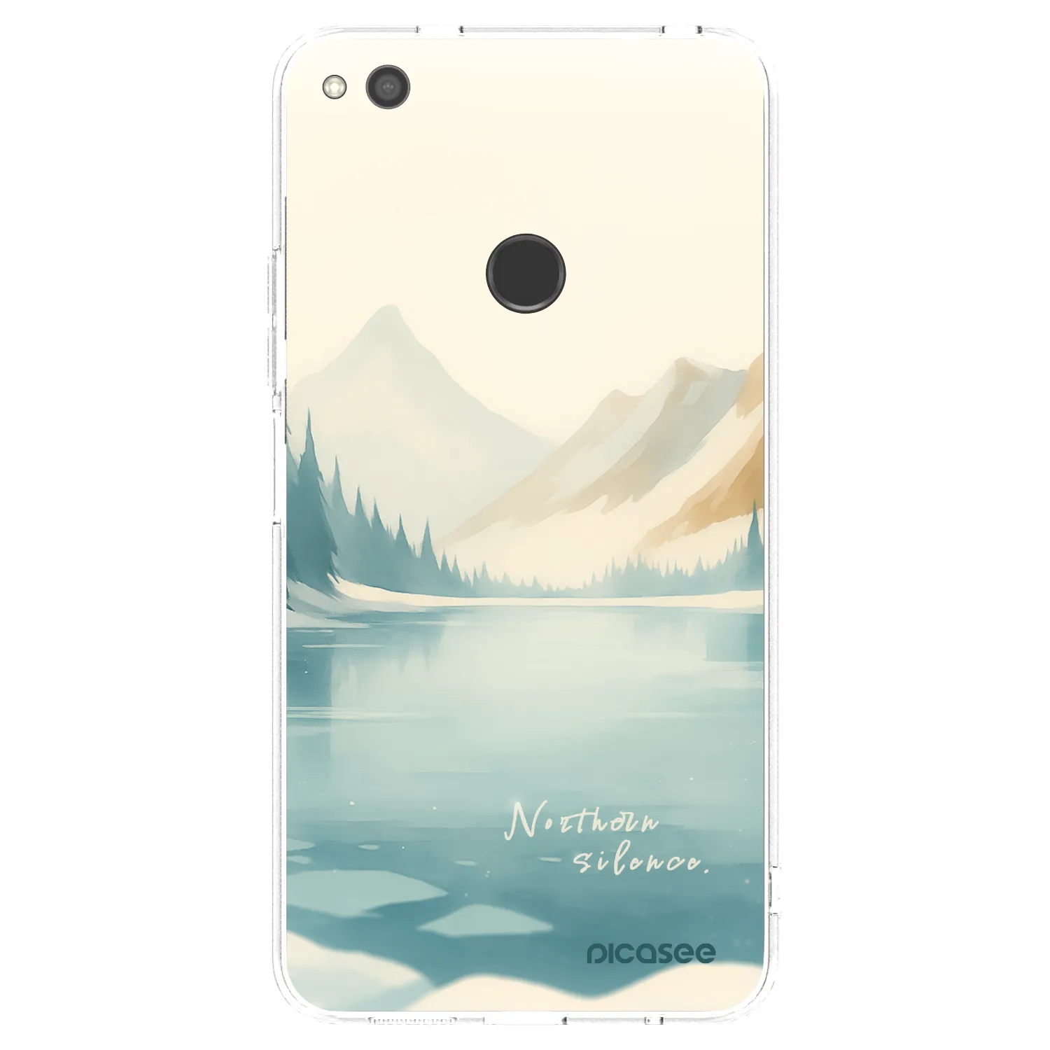 Picasee Huawei Mate 40 Pro Hülle - Transparentes Silikon - NOTHERN SILENCE