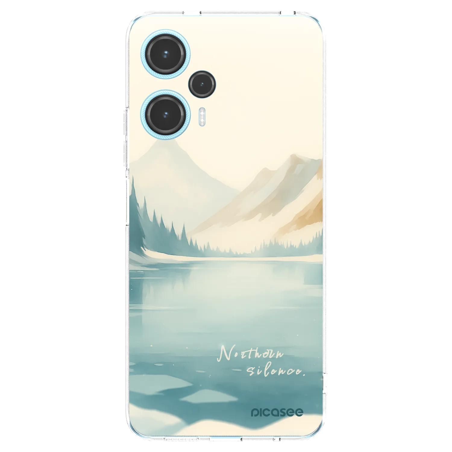 Picasee Xiaomi Poco F5 Hülle - Transparentes Silikon - NOTHERN SILENCE