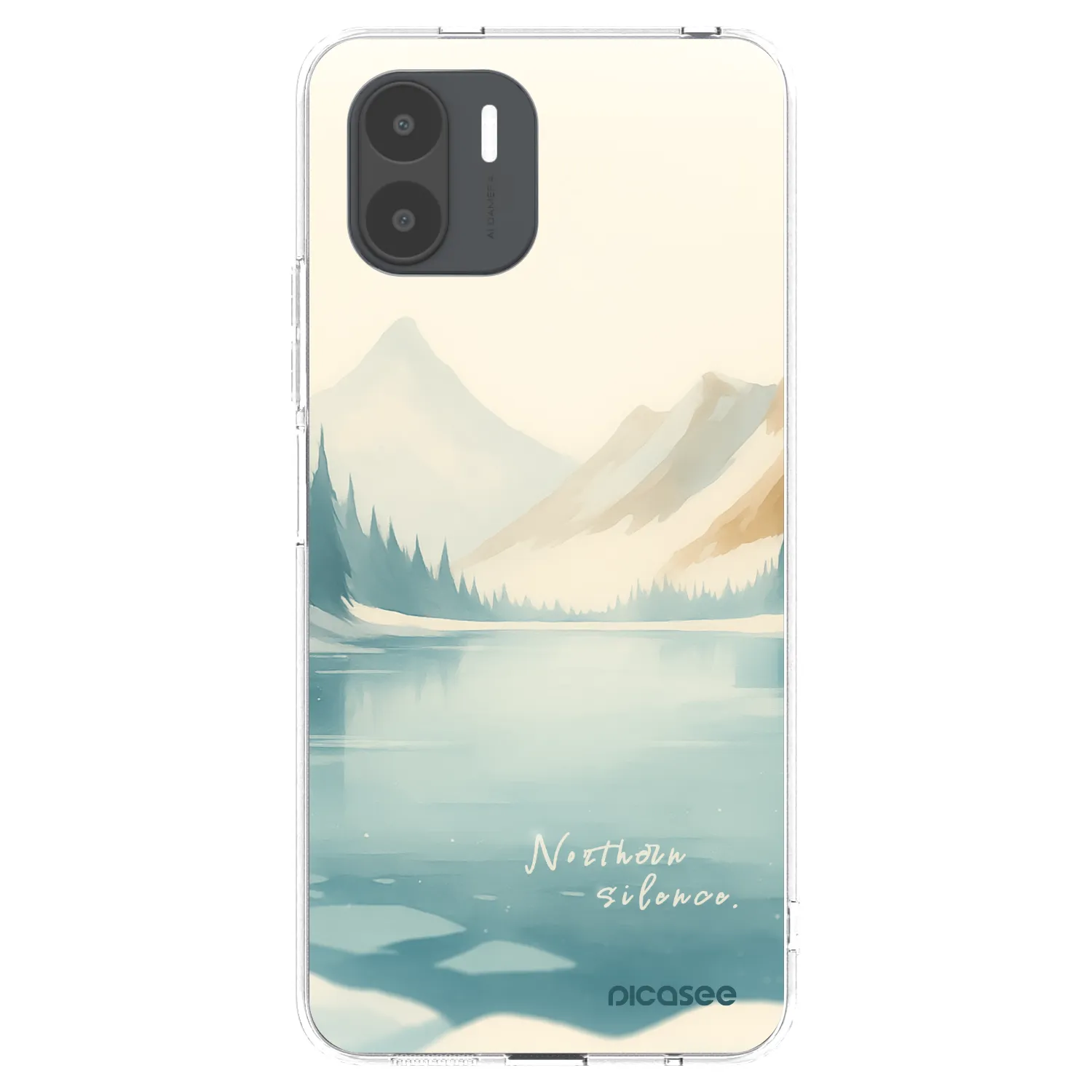 Picasee Xiaomi Redmi A2 Hülle - Transparentes Silikon - NOTHERN SILENCE