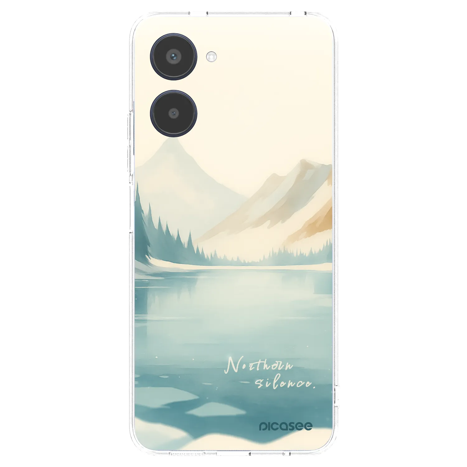 Picasee Realme 10 4G Hülle - Transparentes Silikon - NOTHERN SILENCE