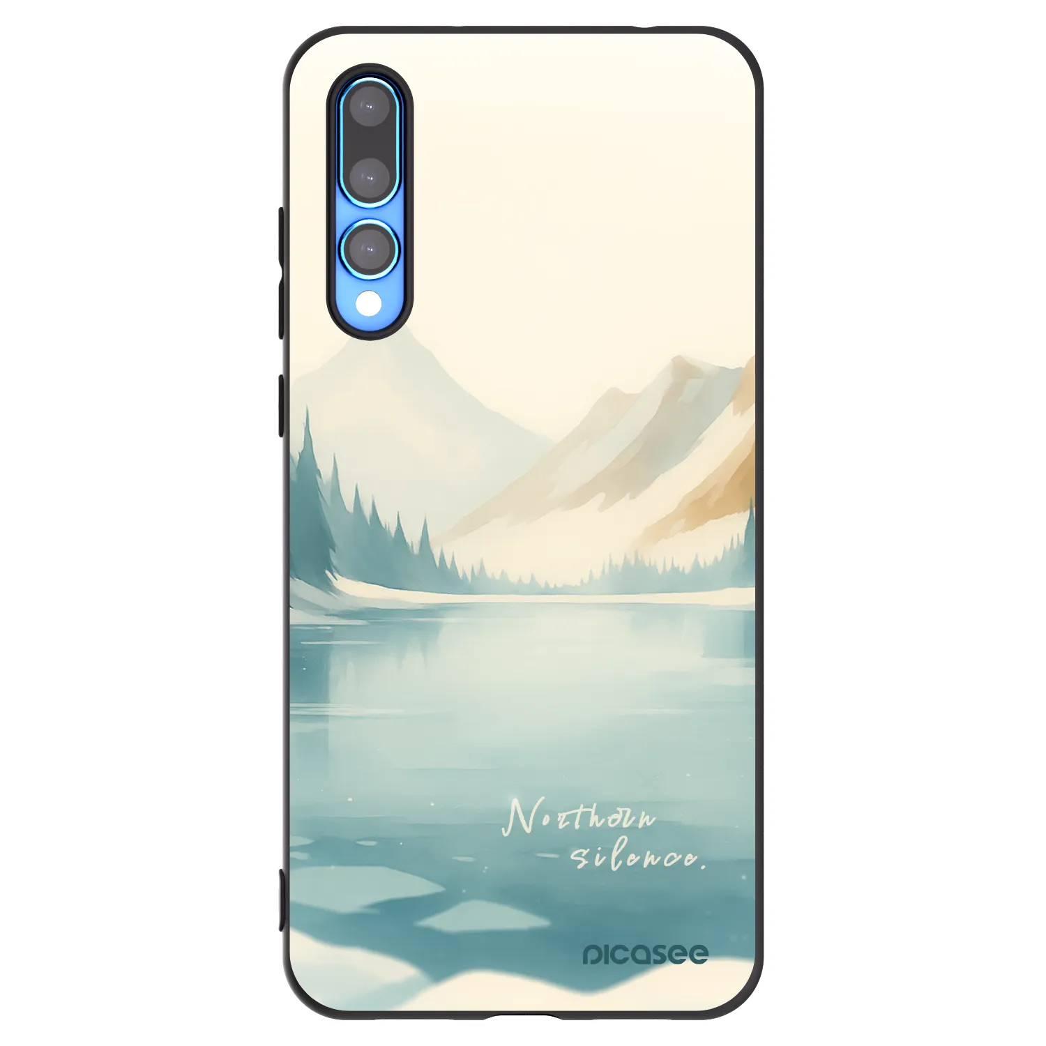 Picasee Huawei P20 Pro Hülle - Schwarzes Silikon - NOTHERN SILENCE