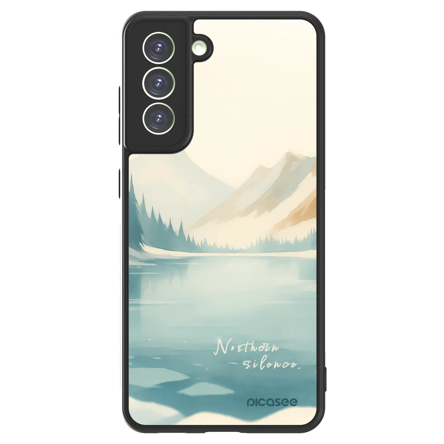 Picasee ULTIMATE CASE PowerShare für Samsung Galaxy S21 FE 5G - NOTHERN SILENCE