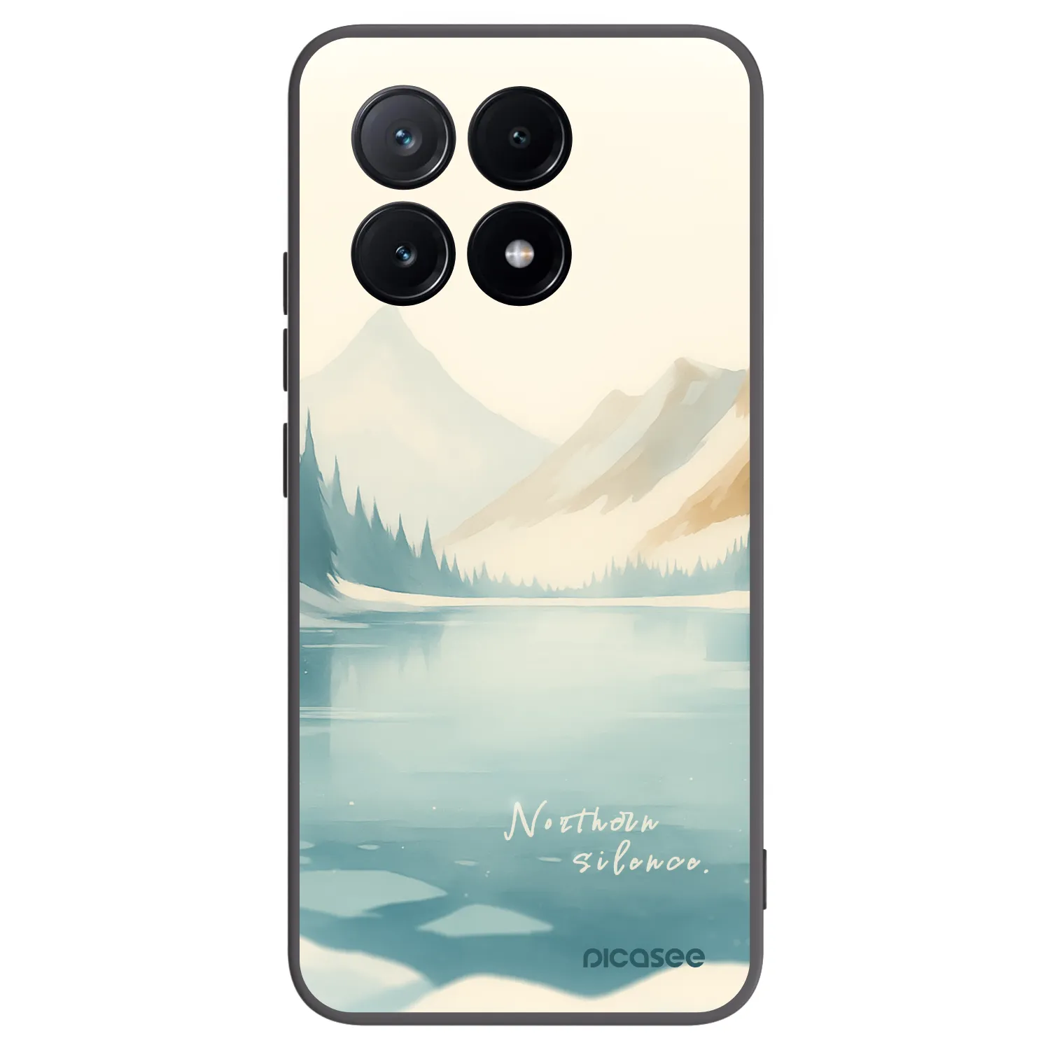 Picasee Xiaomi Poco X6 Pro Hülle - Schwarzes Silikon - NOTHERN SILENCE