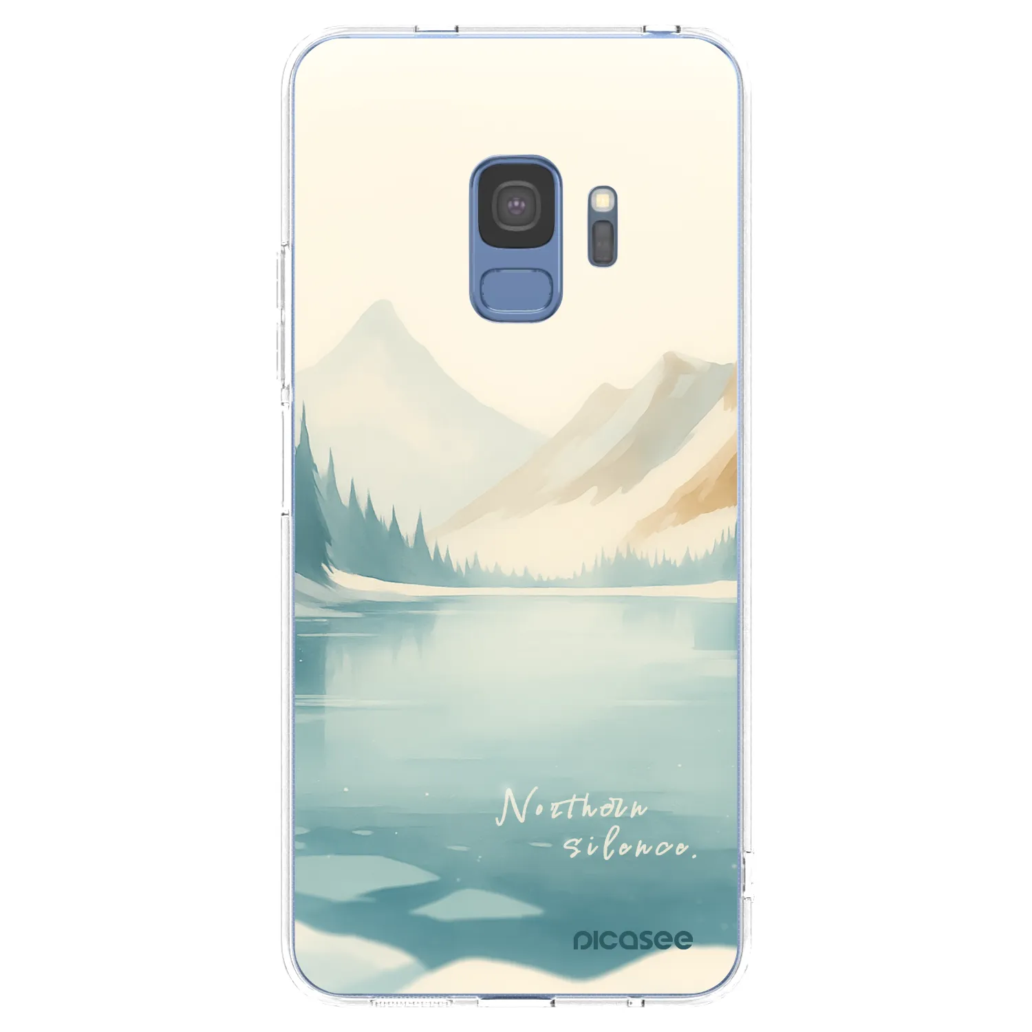 Picasee Samsung Galaxy S9 G960F Hülle - Transparentes Silikon - NOTHERN SILENCE