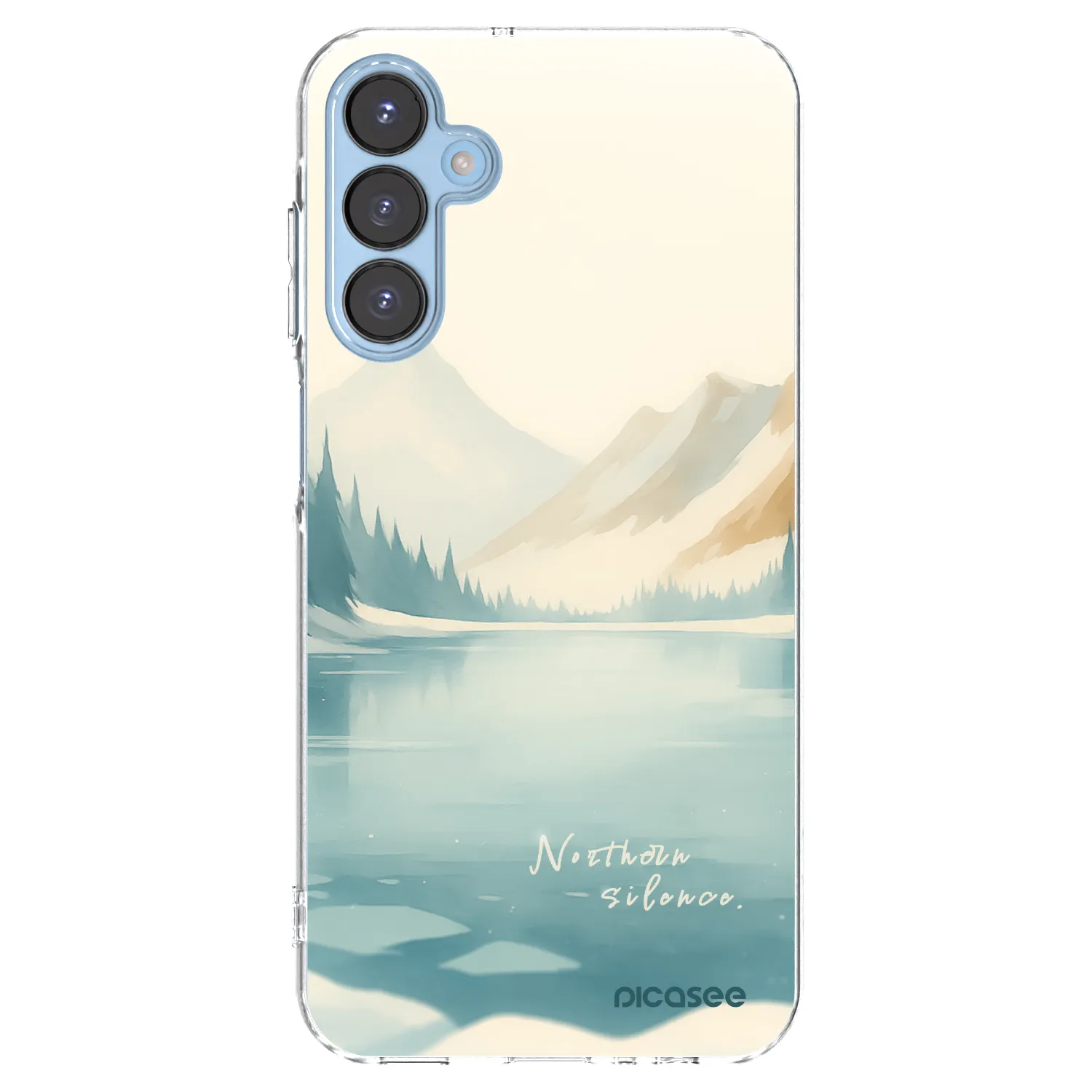 Picasee Samsung Galaxy A15 A156B 5G Hülle - Transparentes Silikon - NOTHERN SILENCE