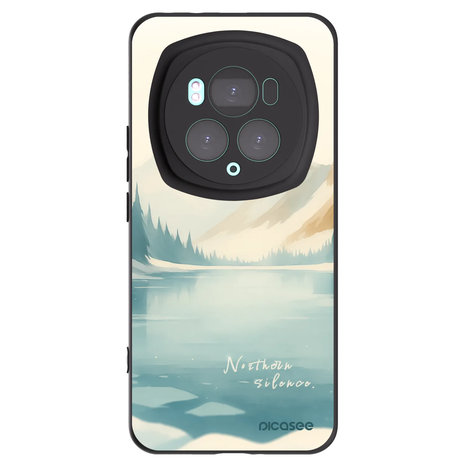 Picasee Honor Magic6 Pro Hülle - Schwarzes Silikon - NOTHERN SILENCE