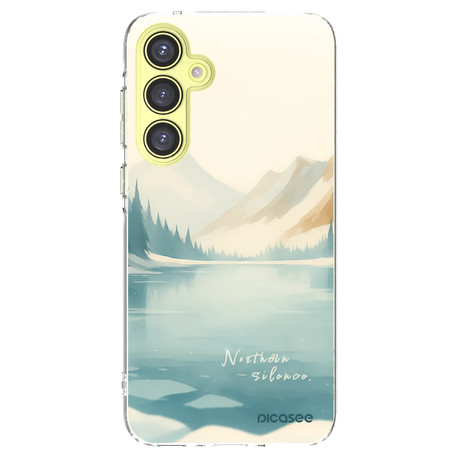 Picasee Samsung Galaxy A35 5G A356B Hülle - Transparentes Silikon - NOTHERN SILENCE