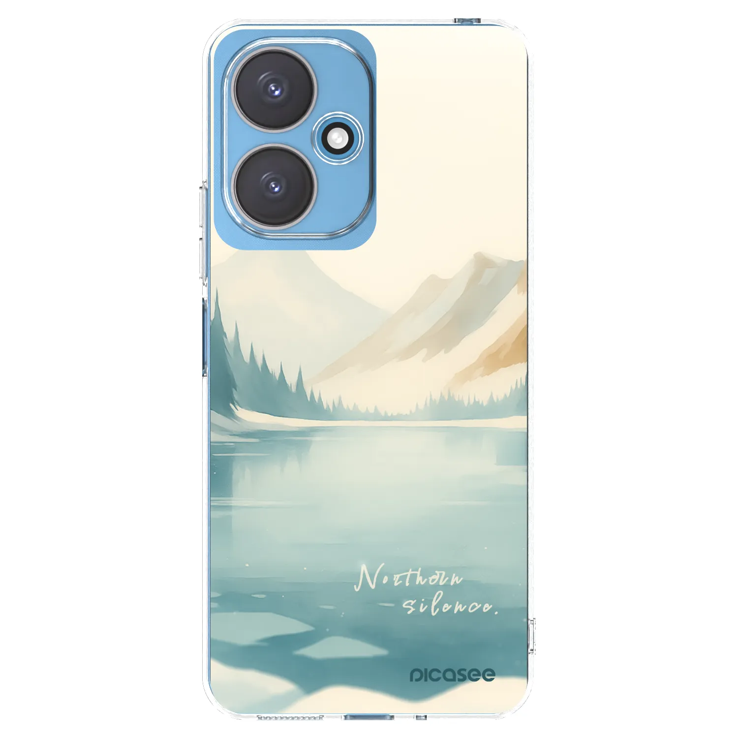 Picasee Xiaomi Redmi 13C 5G Hülle - Transparentes Silikon - NOTHERN SILENCE