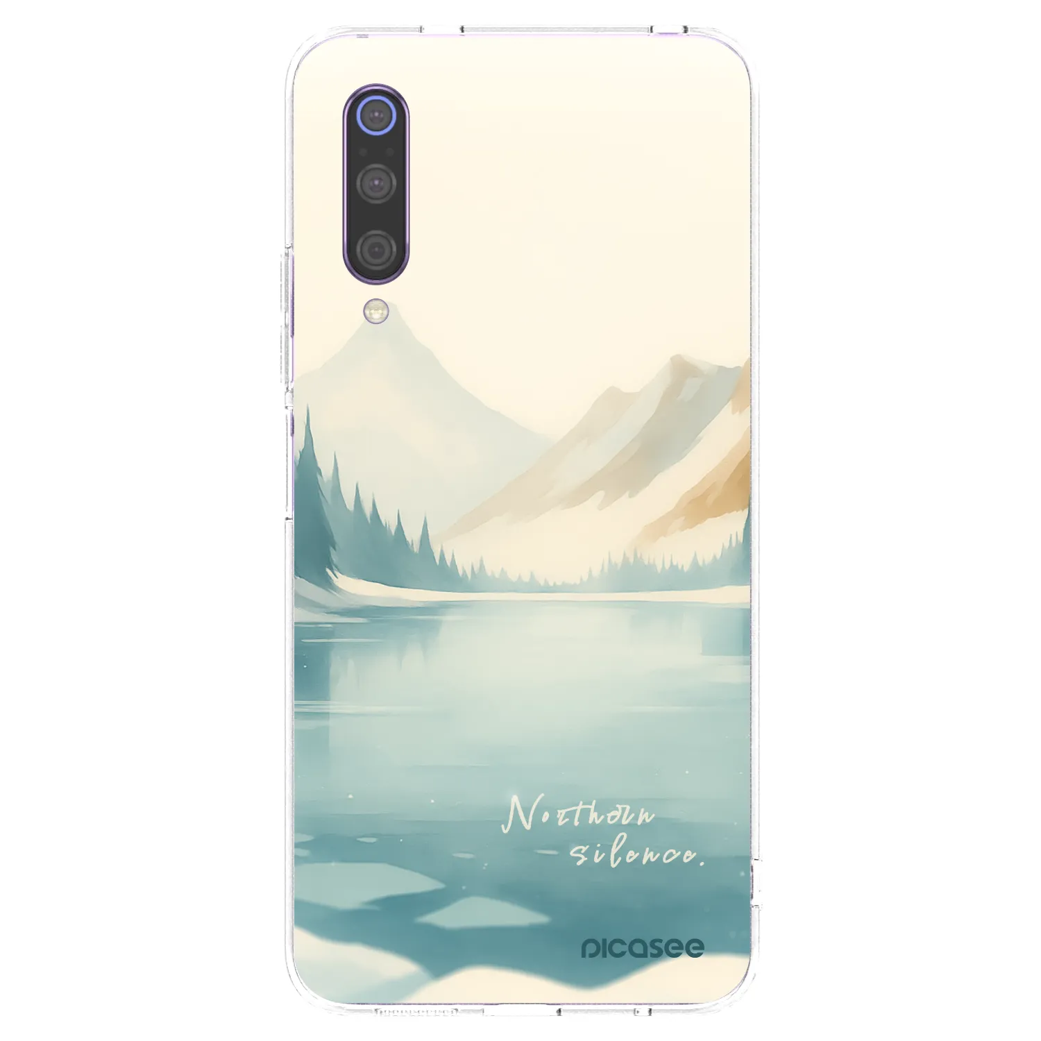 Picasee Xiaomi Mi 9 Hülle - Transparentes Silikon - NOTHERN SILENCE