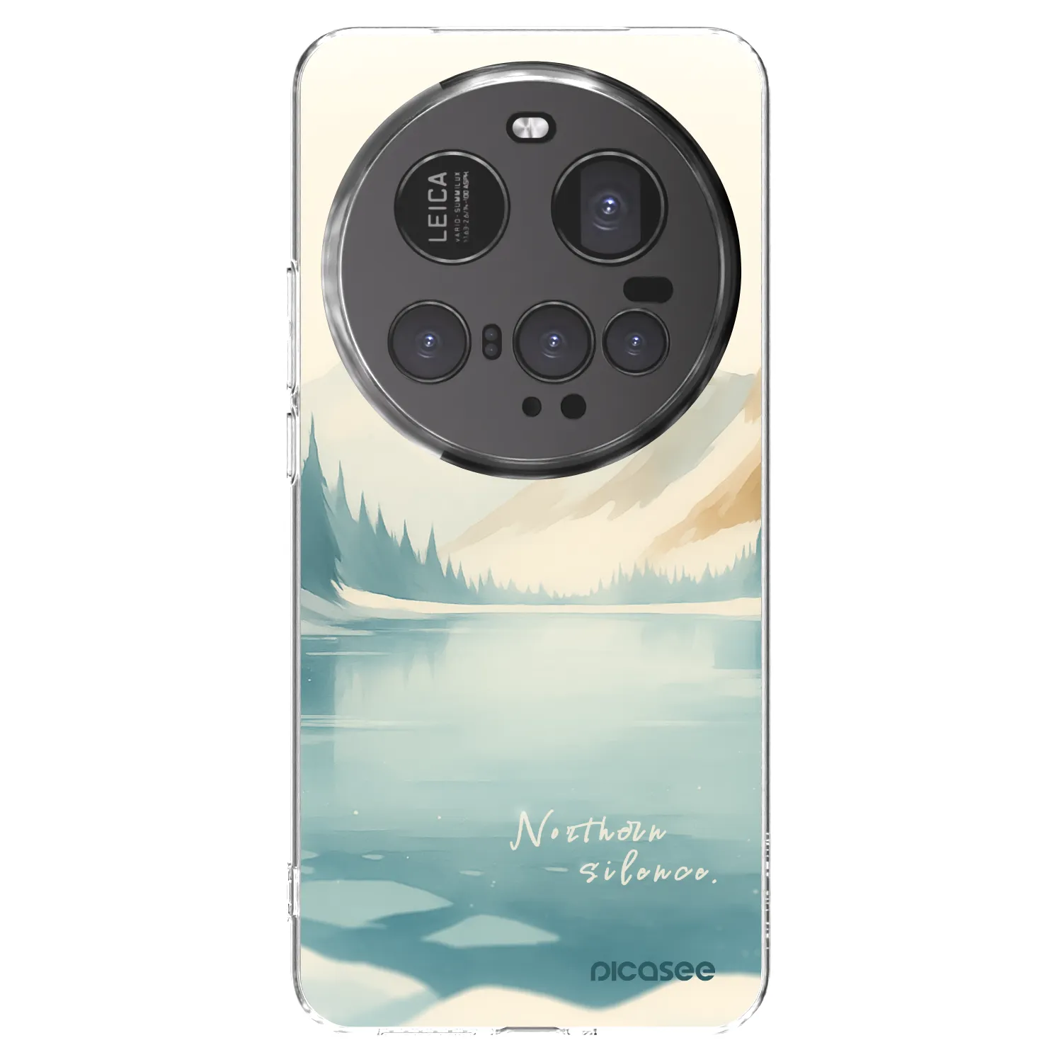 Picasee Xiaomi 15 Ultra Hülle - Transparentes Silikon - NOTHERN SILENCE