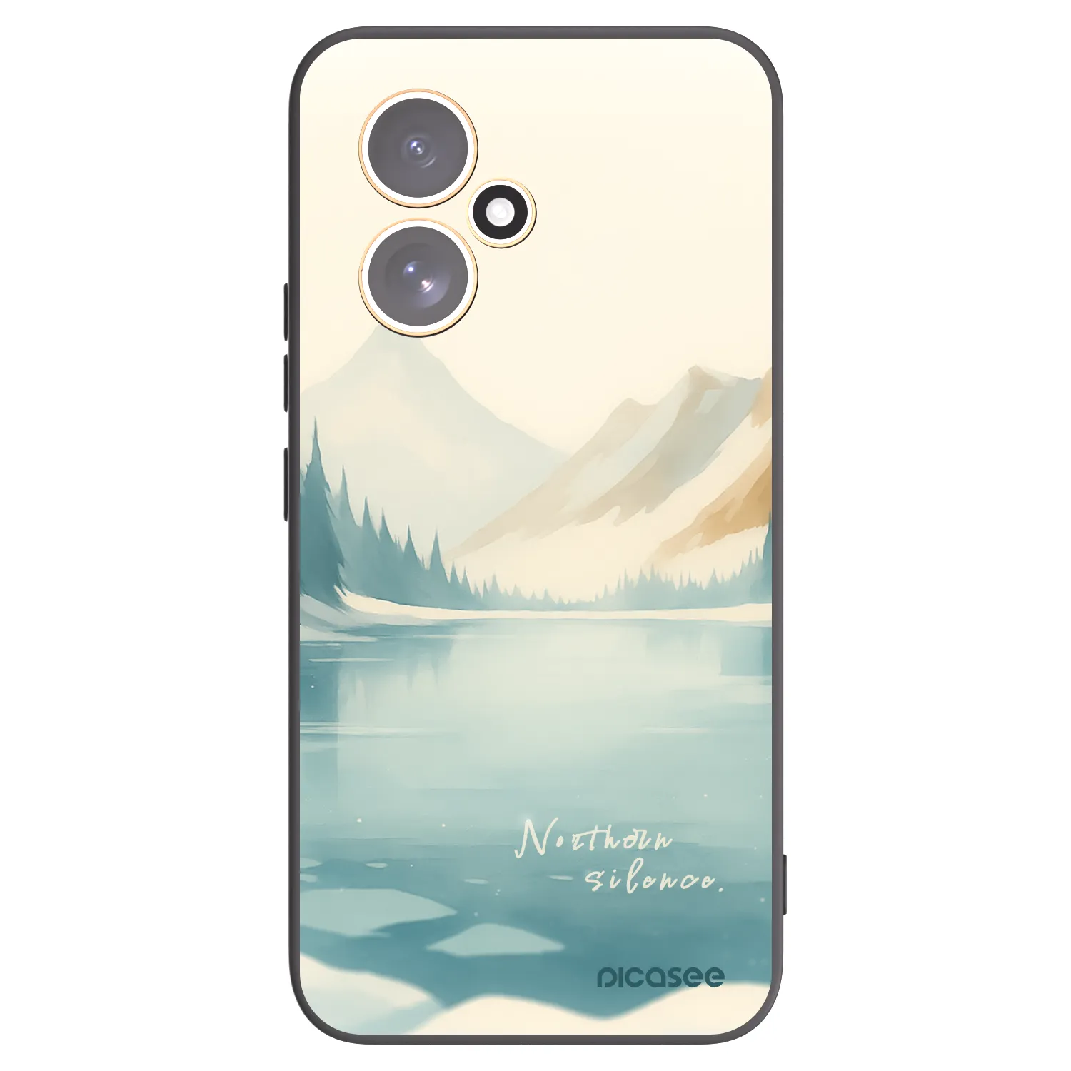 Picasee Honor 400 5G Hülle - Schwarzes Silikon - NOTHERN SILENCE