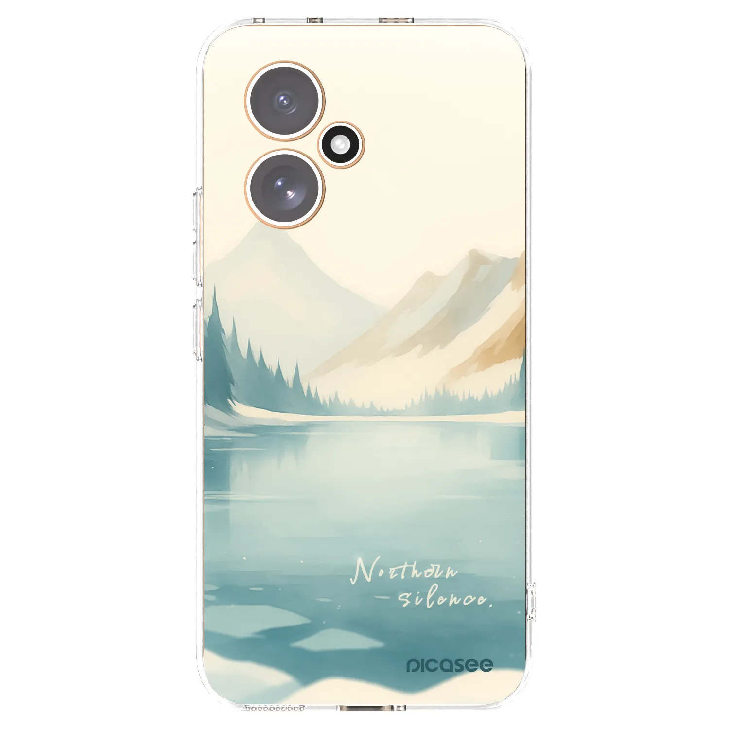 Picasee Honor 400 5G Hülle - Transparentes Silikon - NOTHERN SILENCE