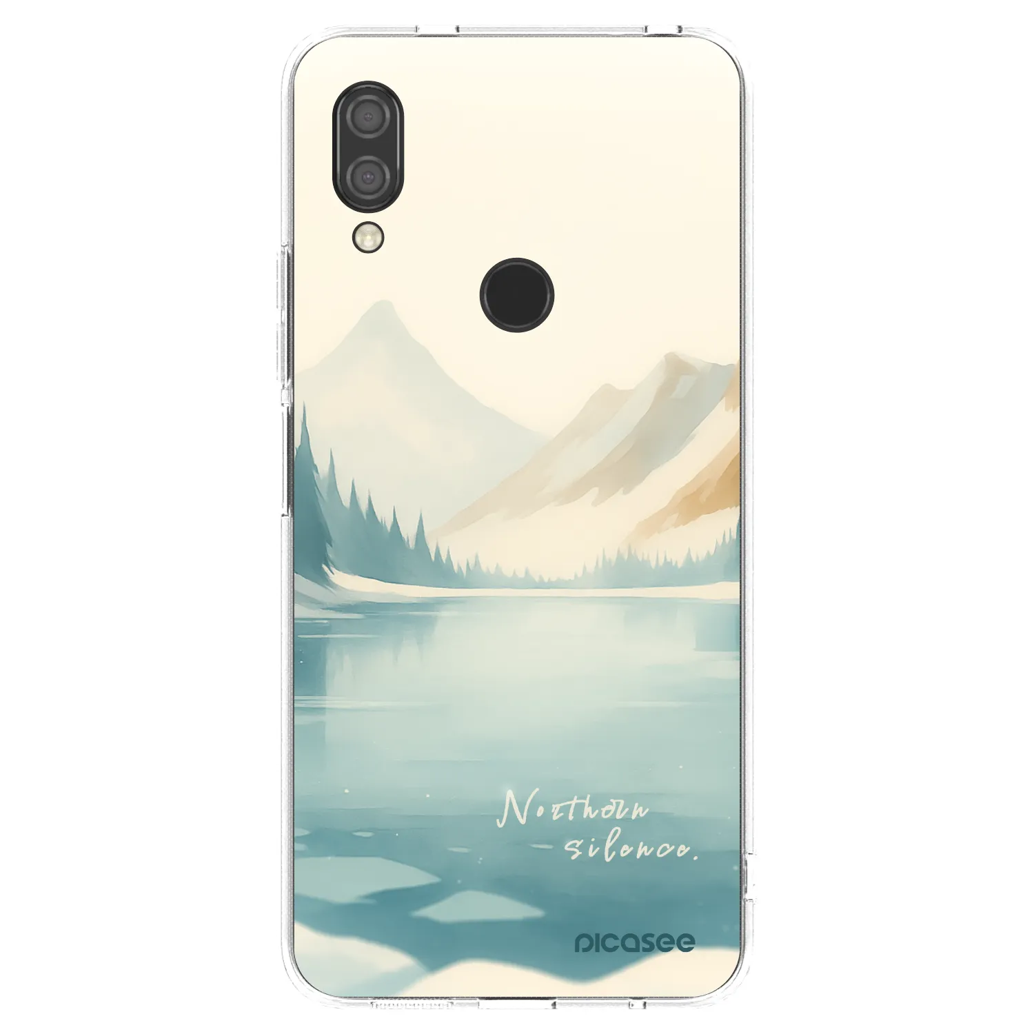 Picasee Xiaomi Redmi 7 Hülle - Transparentes Silikon - NOTHERN SILENCE