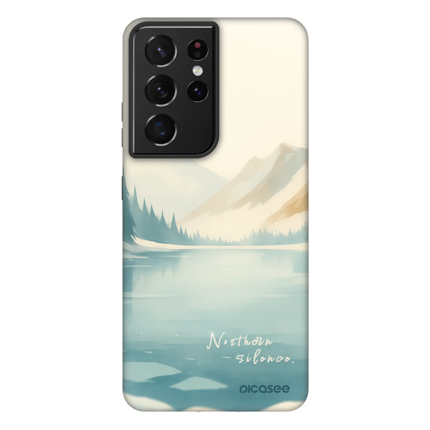 Picasee Fashion Case für Samsung Galaxy S21 Ultra 5G G998B - NOTHERN SILENCE