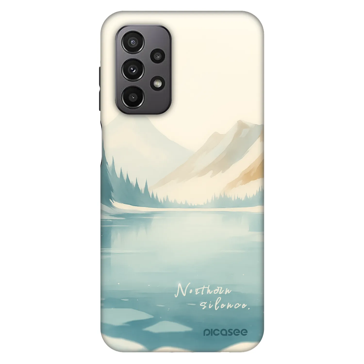 Picasee Fashion Case für Samsung Galaxy A23 A235F 4G - NOTHERN SILENCE
