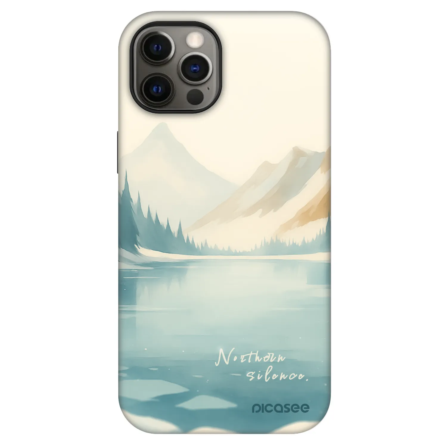 Picasee Fashion Case MagSafe für Apple iPhone 12 - NOTHERN SILENCE