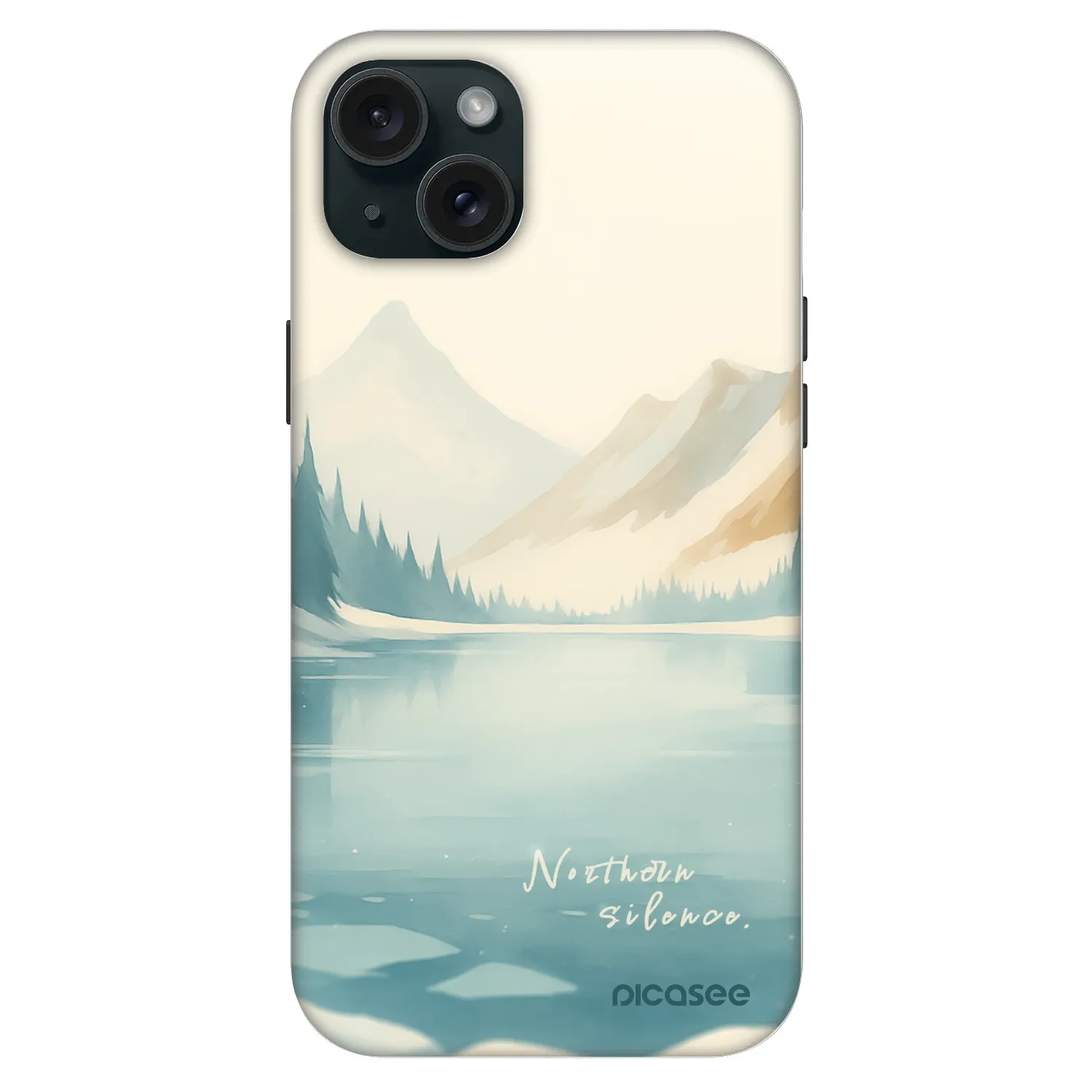 Picasee Fashion Case MagSafe für Apple iPhone 15 Plus - NOTHERN SILENCE