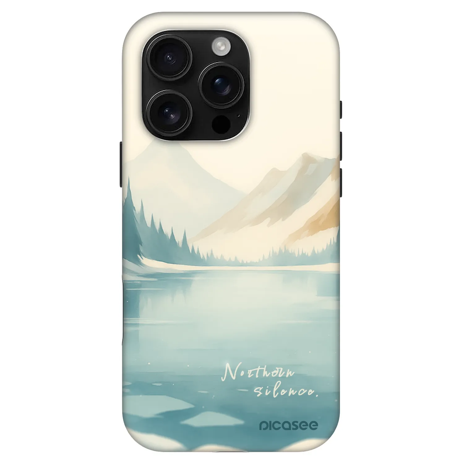Picasee Fashion Case MagSafe für Apple iPhone 16 Pro - NOTHERN SILENCE