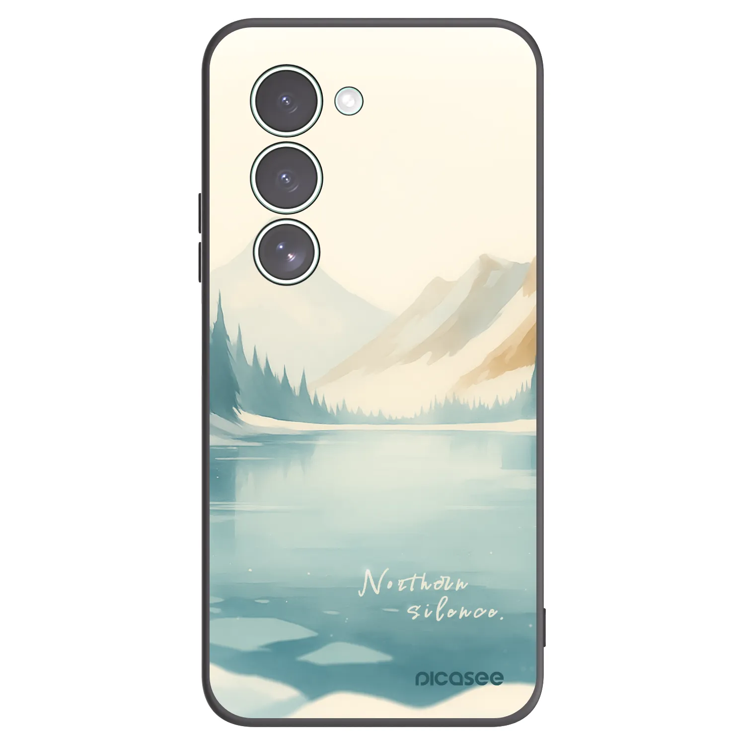 Picasee Xiaomi Redmi 15 5G Hülle - Schwarzes Silikon - NOTHERN SILENCE