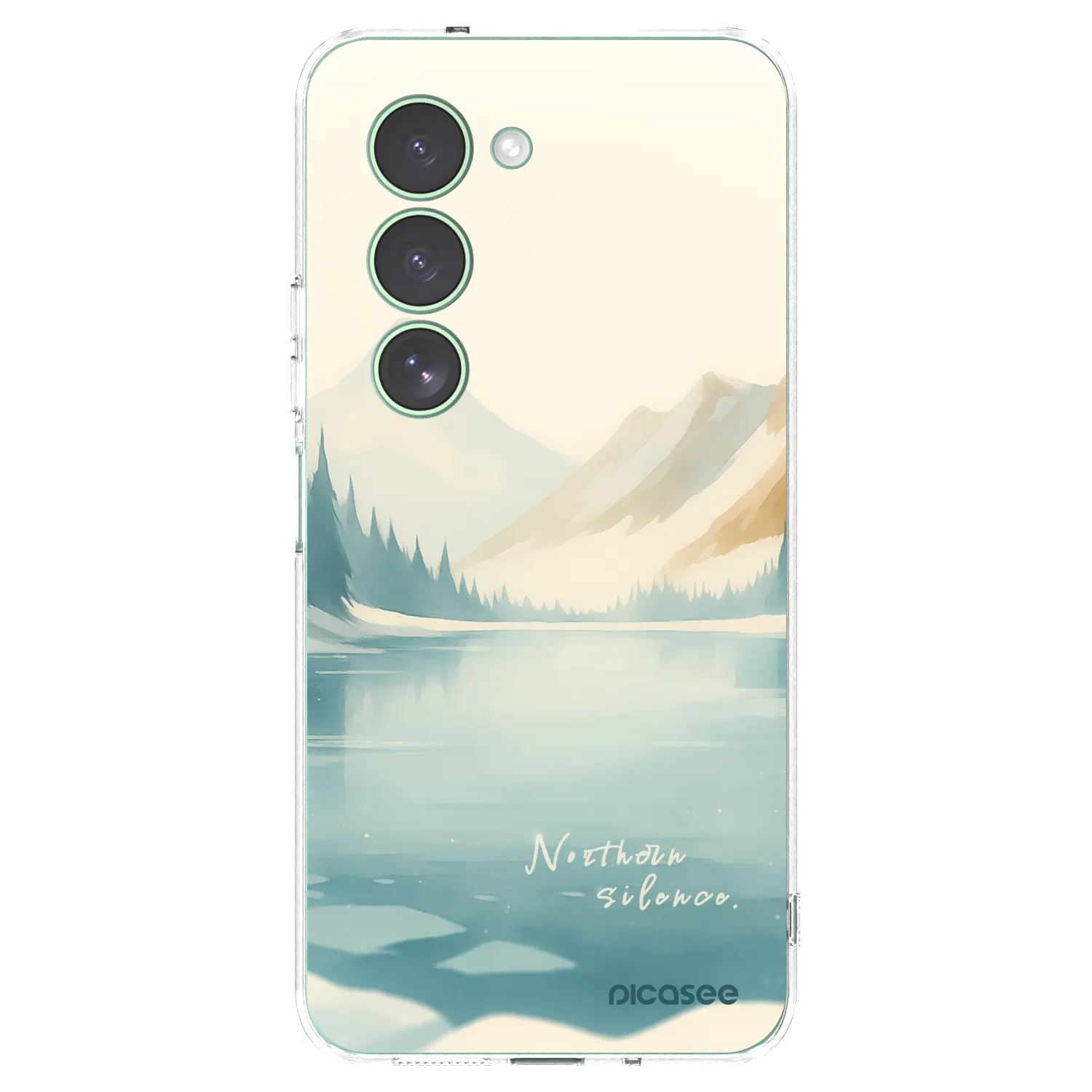 Picasee Xiaomi Redmi 15 5G Hülle - Transparentes Silikon - NOTHERN SILENCE