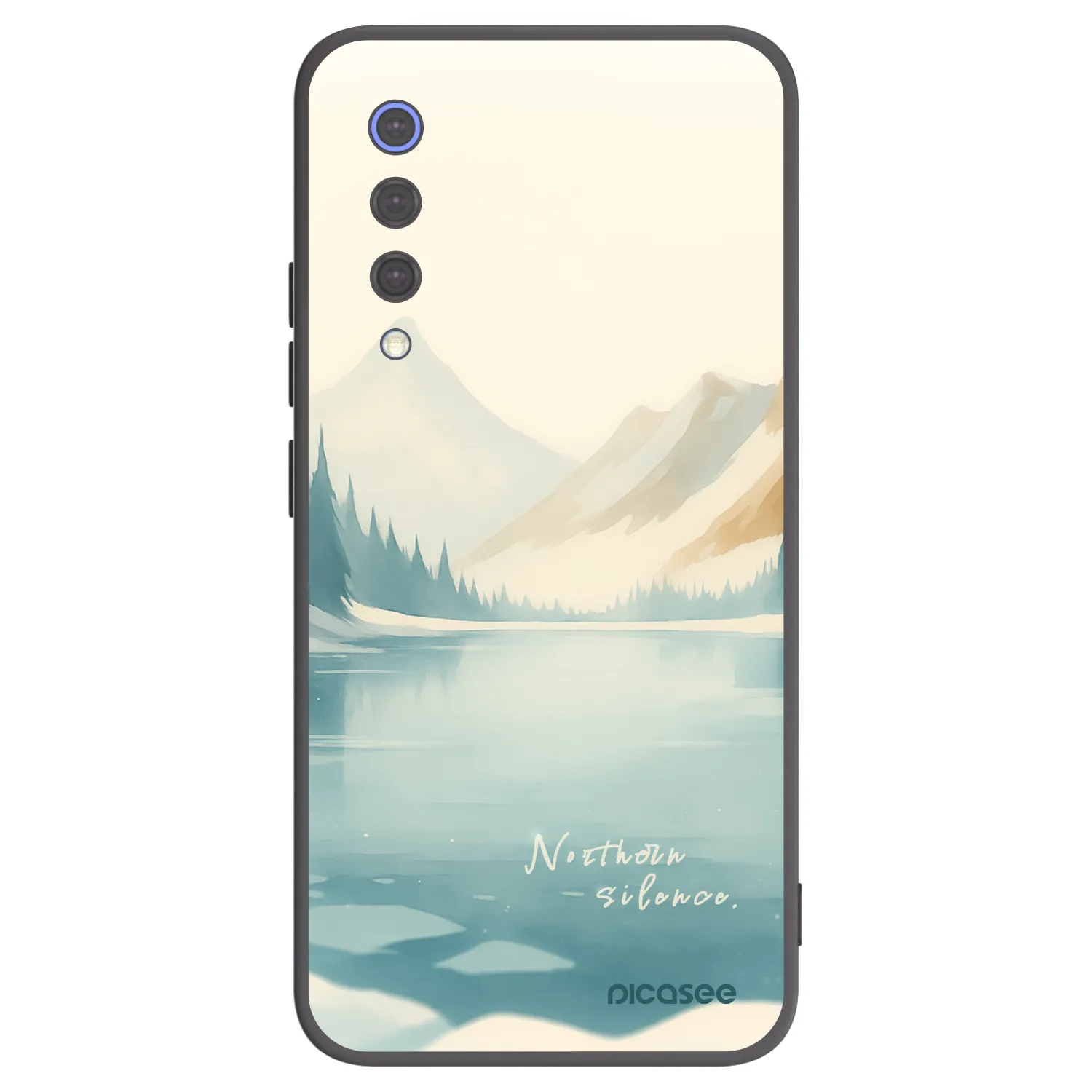 Picasee Xiaomi Mi 9 SE Hülle - Schwarzes Silikon - NOTHERN SILENCE