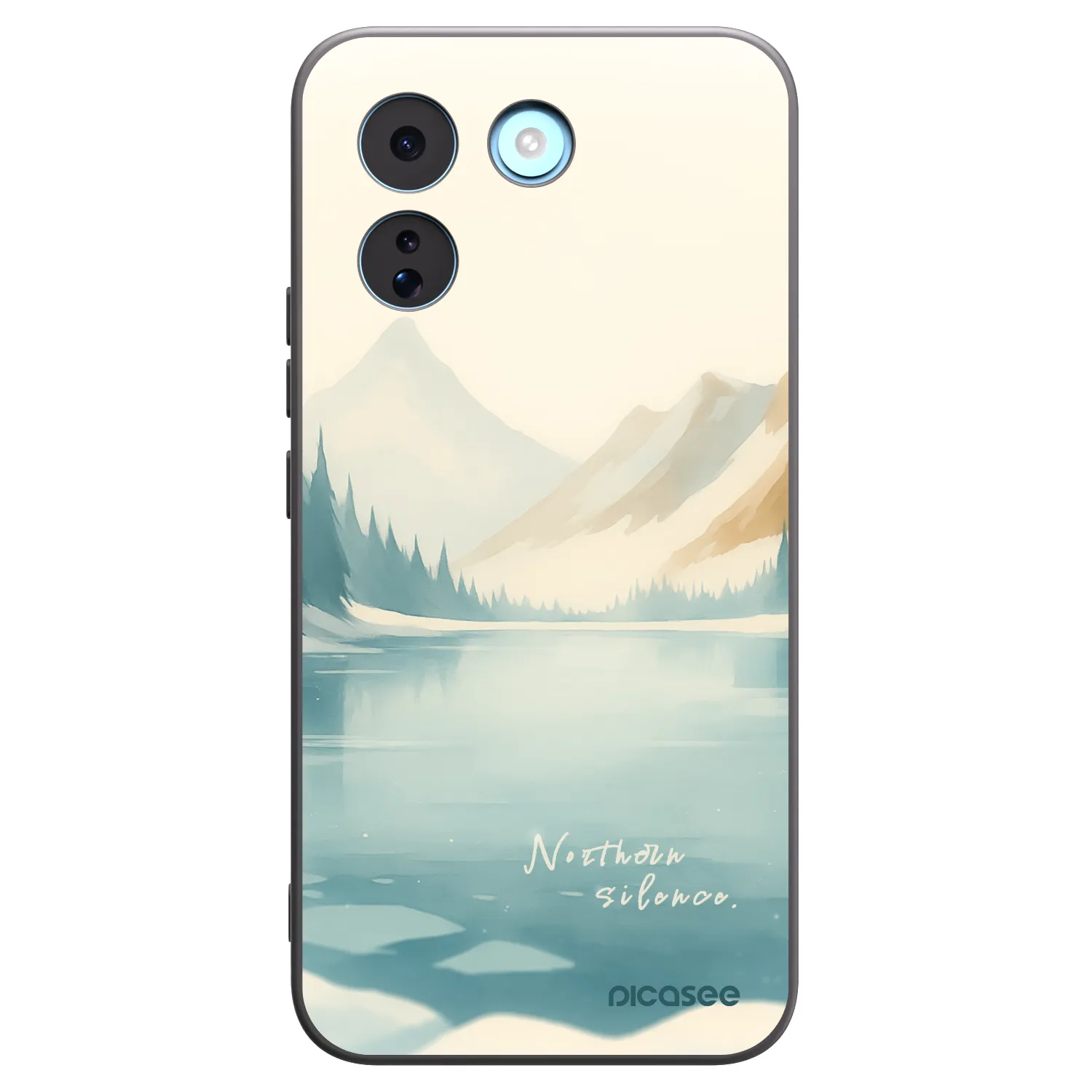 Picasee Xiaomi Redmi Note 17 Pro MAX 5G Hülle - Schwarzes Silikon - NOTHERN SILENCE