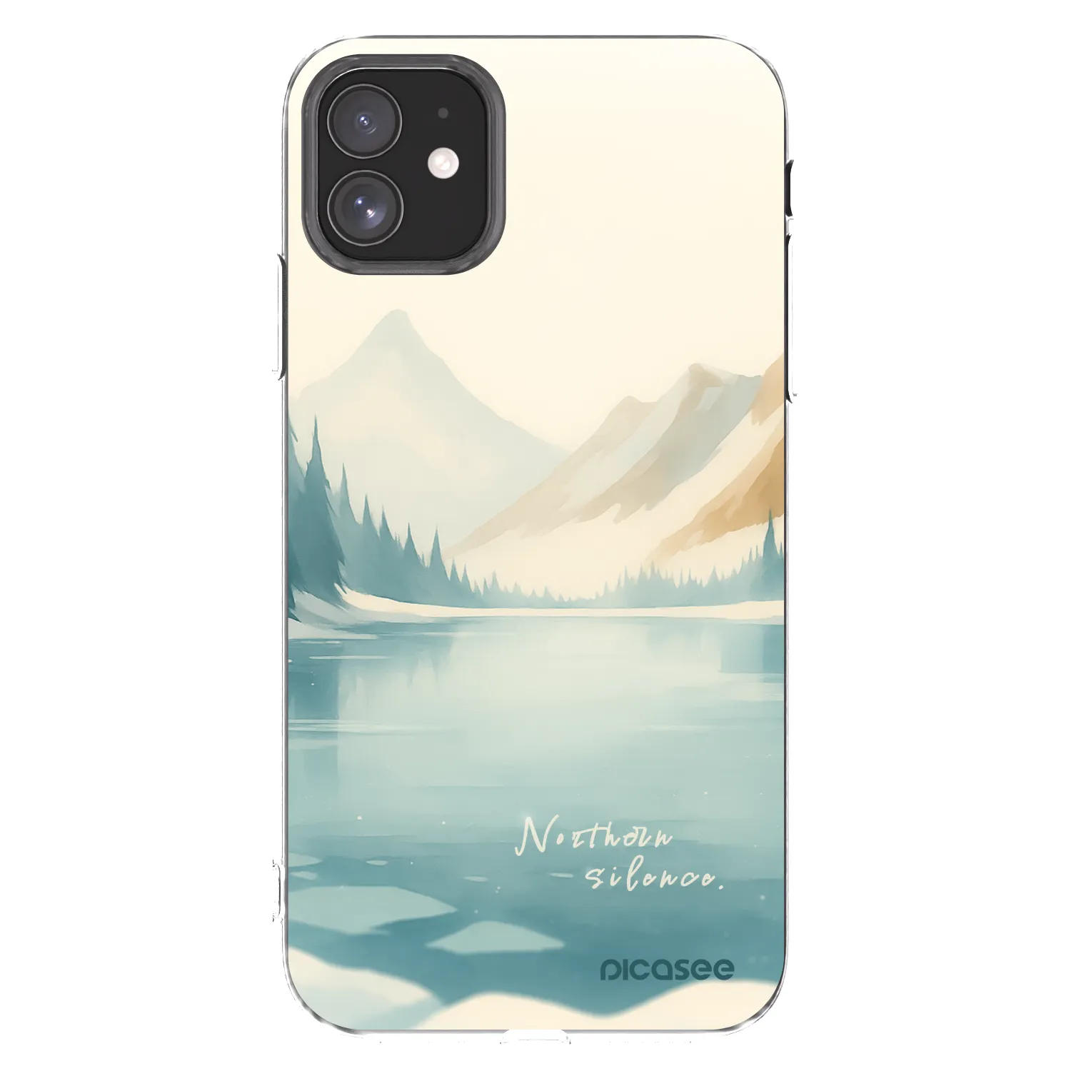 Picasee Apple iPhone 11 Hülle - Transparentes Silikon - NOTHERN SILENCE