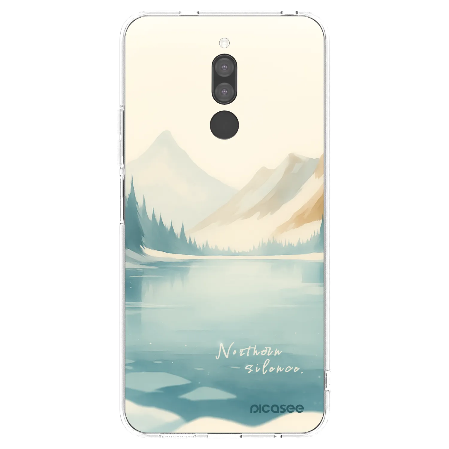 Picasee Xiaomi Redmi 8 Hülle - Transparentes Silikon - NOTHERN SILENCE