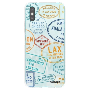 Picasee Xiaomi Redmi 9A Hülle - Transparentes Silikon - PASSPORT EDITION