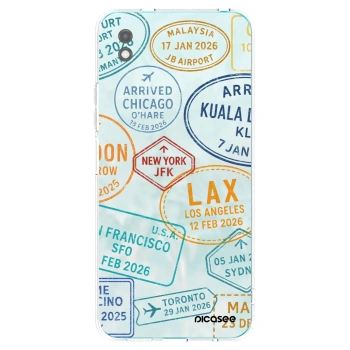 Picasee Xiaomi Redmi 9A Hülle - Schwarzes Silikon - PASSPORT EDITION