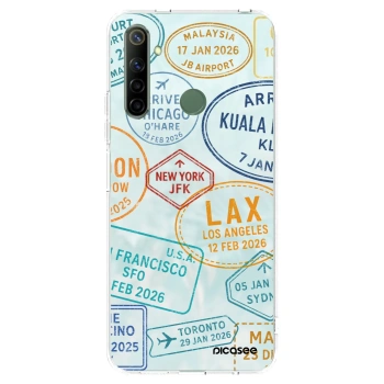Picasee Realme 6i Hülle - Transparentes Silikon - PASSPORT EDITION