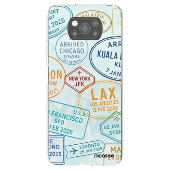 Picasee Xiaomi Poco X3 Pro Hülle - Schwarzes Silikon - PASSPORT EDITION