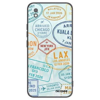 Picasee Xiaomi Redmi 9AT Hülle - Schwarzes Silikon - PASSPORT EDITION