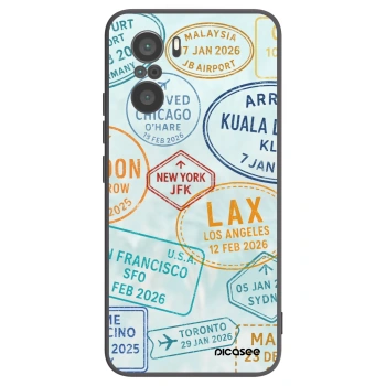 Picasee Xiaomi Poco F3 Hülle - Schwarzes Silikon - PASSPORT EDITION