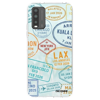 Picasee Xiaomi Redmi 9T Hülle - Schwarzes Silikon - PASSPORT EDITION