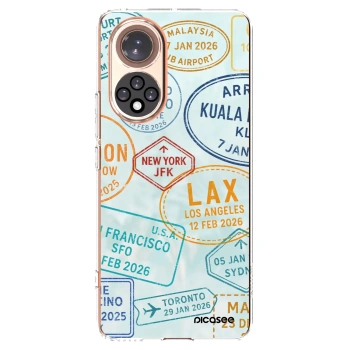 Picasee Honor 50 5G Hülle - Transparentes Silikon - PASSPORT EDITION