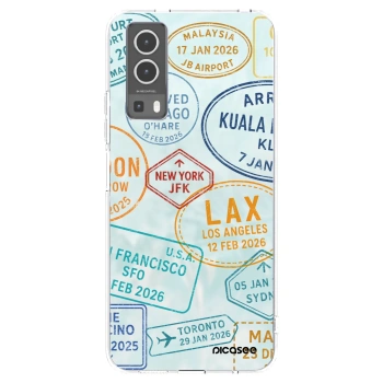 Picasee Vivo Y72 5G Hülle - Transparentes Silikon - PASSPORT EDITION