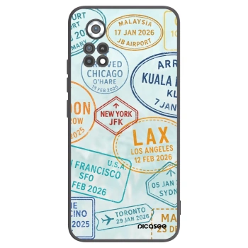 Picasee Xiaomi Poco X4 Pro 5G Hülle - Schwarzes Silikon - PASSPORT EDITION