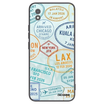 Picasee Realme C11 (2021) Hülle - Schwarzes Silikon - PASSPORT EDITION