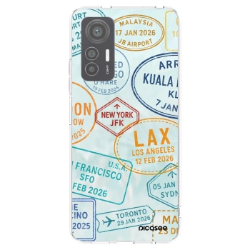 Picasee Xiaomi 12 Lite Hülle - Transparentes Silikon - PASSPORT EDITION
