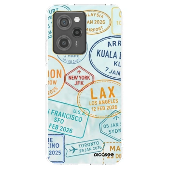 Picasee Xiaomi Poco X5 Pro Hülle - Transparentes Silikon - PASSPORT EDITION
